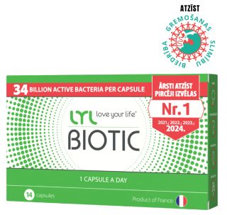 LYL BIOTIC kapsulas, 14 gab.