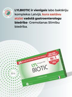 LYL BIOTIC kapsulas, 14 gab.