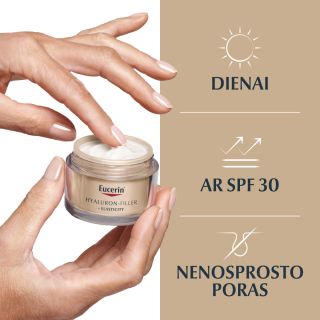 EUCERIN Hyaluron-Filler +Elasticity SPF 30 dienas sejas krēms, 50 ml