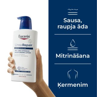 EUCERIN UreaRepair PLUS losjons, 400 ml