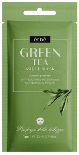 ERNE Green Tea auduma sejas maska, 22 ml