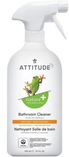 ATTITUDE Ar Citrusaugļu Smaržu, Ekoloģisks, Vannasistabas izsmidzināms tīrīšanas līdzeklis, 800 ml