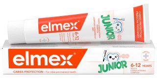 ELMEX Junior (6-12) zobu pasta, 75 ml