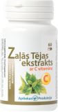 APTIEKAS PRODUKCIJA Zaļās Tējas Ekstrakts Ar C Vitamīnu 250 mg kapsulas, 60 gab.