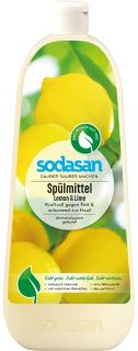 SODASAN Lemon and Lime trauku mazgāšanas līdzeklis, 1000 ml