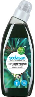 SODASAN Stipras Iedarbības Ar Egļu Aromātu tualetes tīrīšanas gels, 750 ml