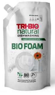 TRI-BIO Bioputas Refill trauku mazgāšanas līdzeklis, 900 ml