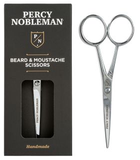 PERCY NOBLEMAN Beard & Moustache šķēres, 1 gab.