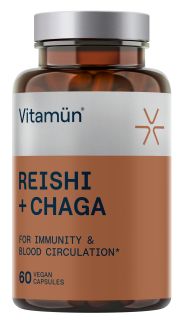 VITAMUN Reishi + Chaga kapsulas, 60 gab.