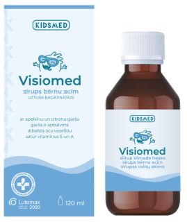 KIDSMED Visiomed sīrups, 120 ml