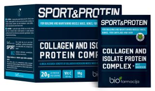 BIOFARMACIJA Sport & Protein paciņas, 28 gab.
