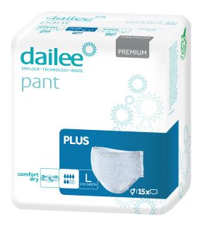 DAILEE Pant Premium Plus L biksītes, 15 gab.