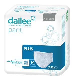 DAILEE Pant Premium Plus M biksītes, 15 gab.