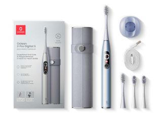 OCLEAN X Pro Digital Set Silver elektriskā zobu birste, 1 gab.