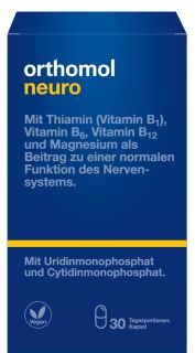 ORTHOMOL Neuro kapsulas, 30 gab.