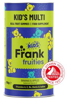 FRANK FRUITIES Kids Multi želejas lācīši, 60 gab.
