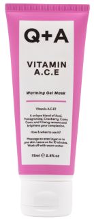 Q+A Vitamin A.C.E Warming Gel maska, 75 ml