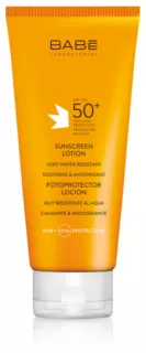 BABE Sunscreen SPF50+ saules aizsarglīdzeklis, 200 ml