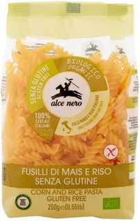ALCE NERO Bio Fusilli makaroni, 250 g