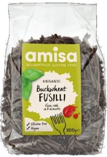 AMISA Bio Fusilli makaroni, 500 g