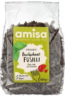 AMISA Bio Fusilli makaroni, 500 g