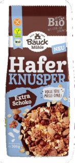 BAUCK HOF ar šokolādi auzu muslis, 300 g