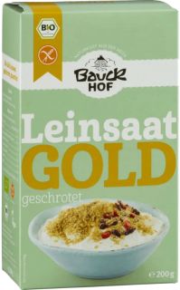 BAUCK HOF rupji maltas zelta linsēklas, 200 g