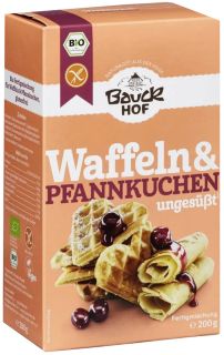 BAUCK HOF vafelēm un pankūkām, ekoloģiska bez glutēna maisījums, 200 g