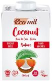 ECOMIL Bio Coconut Milk, Sugar-Free dzēriens, 500 ml