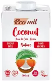 ECOMIL Bio Coconut Milk, Sugar-Free dzēriens, 500 ml