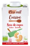 ECOMIL Bio Cuisine Cashew kulinārijas krēms, 500 ml