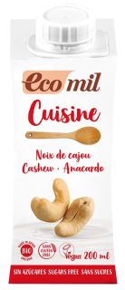 ECOMIL Cuisine Cashew kulinārijas krēms, 200 ml