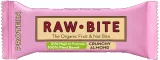 RAWBITE ar kraukšķīgām mandelēm, ekoloģisks, proteīna batoniņš, 45 g