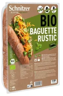 SCHNITZER Bio Baguette Rustic maizītes, 320 g
