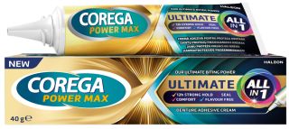 COREGA Ultimate All in 1 fiksācijas krēms zobu protēzēm, 40 g