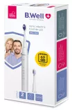 B.WELL Pro-850 Sonic, White elektriskā zobu birste, 1 gab.