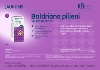 RFF Baldriāna pilieni, 25 ml