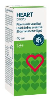 RFF Sirds Veselībai pilieni, 40 ml