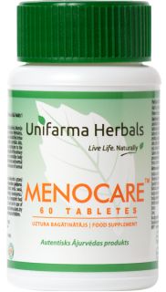 UNIFARMA HERBALS Menocare tabletes, 60 gab.