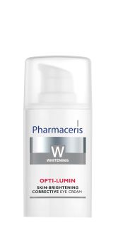 PHARMACERIS W Opti-Lumin Skin-Brightening Corrective maska ādai ap acīm, 15 ml
