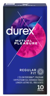 DUREX Mutual Pleasure prezervatīvi, 10 gab.