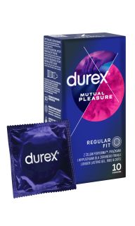 DUREX Mutual Pleasure prezervatīvi, 10 gab.