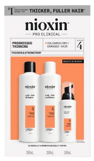 NIOXIN Hair Care System 4 Kit for Colored Hair with Progressed Thinning komplekts, 1 gab.