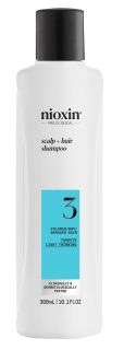 NIOXIN System 3 for Colored Hair with Light Thinning šampūns, 300 ml