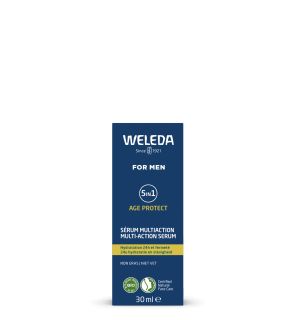 WELEDA For Men 5in1 Age Protect serums, 30 ml