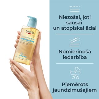 EUCERIN AtopiControl dušas eļļa, 400 ml