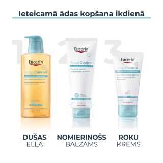 EUCERIN AtopiControl roku krēms, 75 ml
