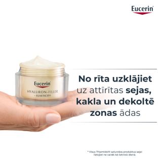 EUCERIN Hyaluron Filler + Elasticity Day SPF15 sejas krēms, 50 ml