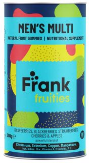 FRANK FRUITIES Mens Multi želejas konfektes, 80 gab.