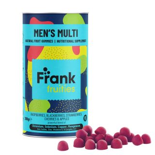 FRANK FRUITIES Mens Multi želejas konfektes, 80 gab.